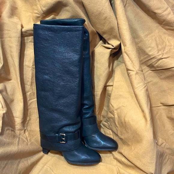 Theory Shoes - Gorgeous Theory Wiley Black Leather Boots Sz 41